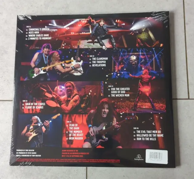 Iron Maiden/ 3xColour Vinyl/Nights Of The Dead /Legacy Of The Beast/ Live In Mex 3