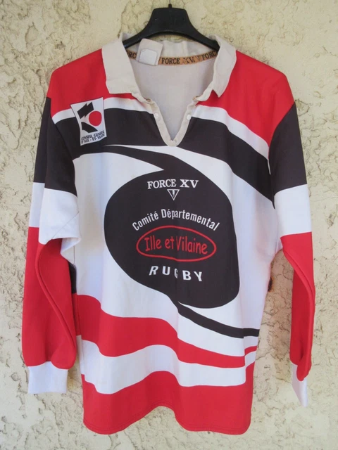 Maillot Vintage Rugby Club Paris XV - Taille XXL - Noir - Collection