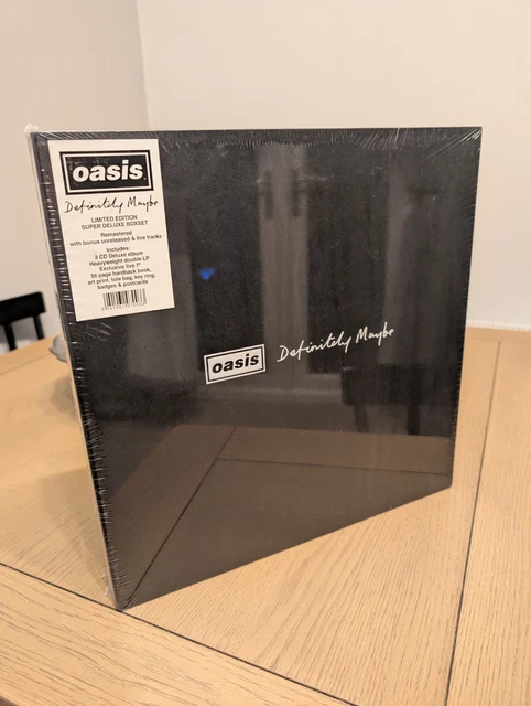 OASIS ‎– DEFINITELY Maybe Super Deluxe Box Set New & Sealed