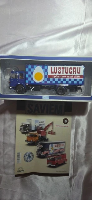 SEMI REMORQUE D'EXCEPTION SAVIEM PS 30 T *LACROIX* IXO/ALTAYA 1/43ème SANS BTE EUR 25,00   FR