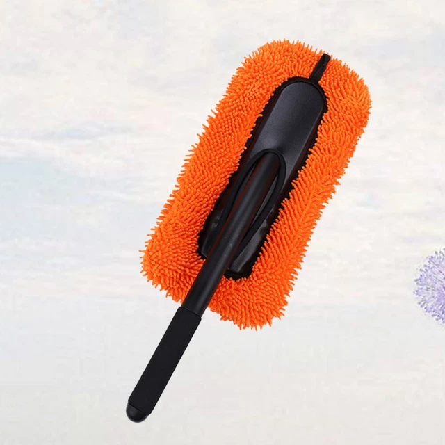 Reinigungswerkzeuge Für Zu Hause Mikrofaser Autowaschbürste Mop Orange