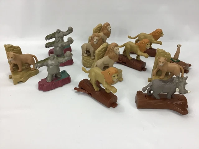 Disney The Lion King McDonalds Happy Meal Toys BIG LOT OF 13 Dated 2019 Loose