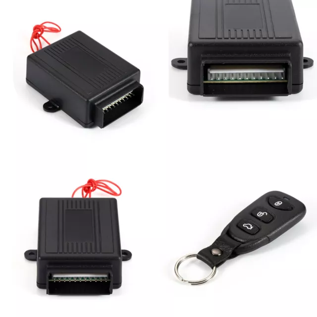 Car Alarm Auto Remote Control Central Locking Door Lock Kit Keyless Entry System 2
