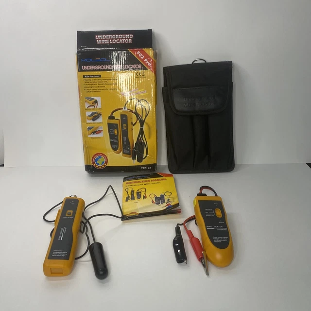 KOLSOL F02 UNDERGROUND Cable Locator Wire Tracer Cable Tester Dog Fence