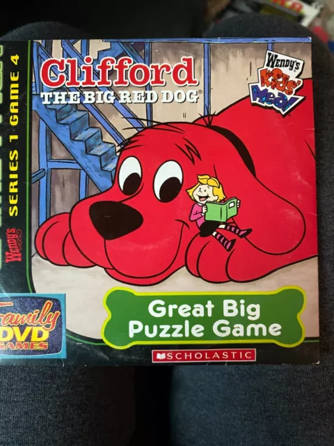 CLIFFORD The Big Red Dog DVD 2007 #17360 Full Screen by Scholastic  Entertainment