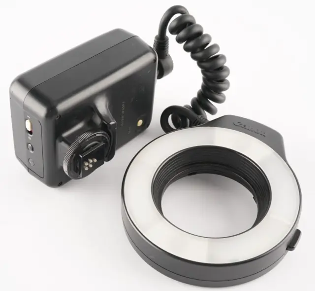 Canon Macro Ring Lite ML-3 Ring Light / Macro Flash De Japan