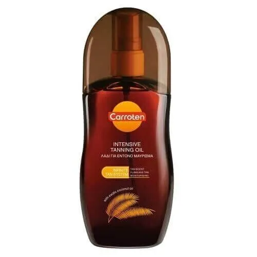 Carroten Intensive Tanning Oil Spray 125ml - Obtenez le bronzage parfait