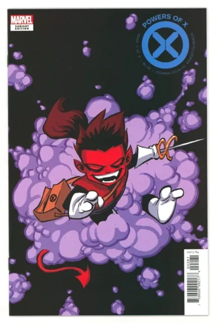 Marvel Comics X-Men POWERS OF X #2 SKOTTIE YOUNG Variant Cover