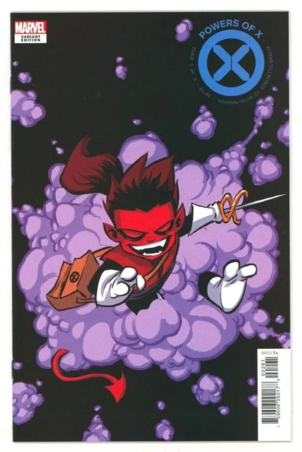 Marvel Comics X-Men POWERS OF X #2 SKOTTIE YOUNG Variant Cover