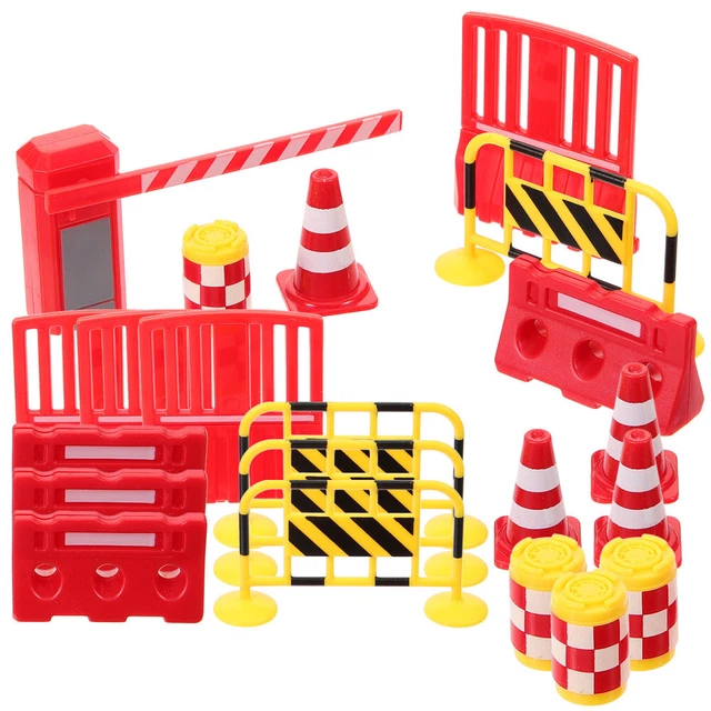 SOIMISS 50stücke Mini-verkehrsschilder Spielzeug S Produktbild-Vorschau 5