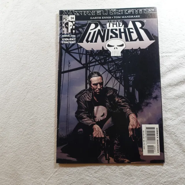 The Punisher Marvel Knights Issue 24 Marvel Comic Book