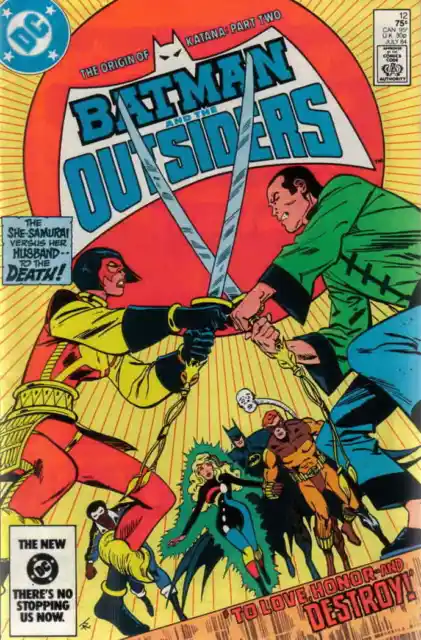 Batman and the Outsiders #12 DC Comics July Jul 1984 (VF+)