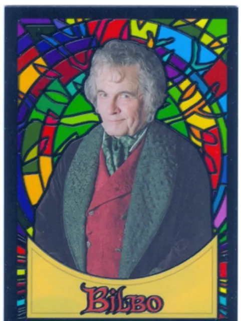 Lord Of The Rings Evolution Stained Glass Character S2 Bilbo