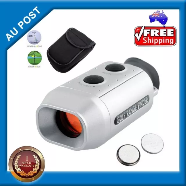 Digital 7X Golf Scope Laser Rangefinder Monocular Distance Meter Range Finder AU