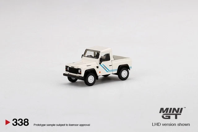 BLITZ VERSAND Land Rover Defender silber silver Welly Modell Auto 1:34 NEU & OVP