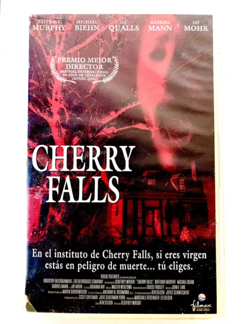 Cherry Falls Película Completa Abierta Perfecto Estado Vhs