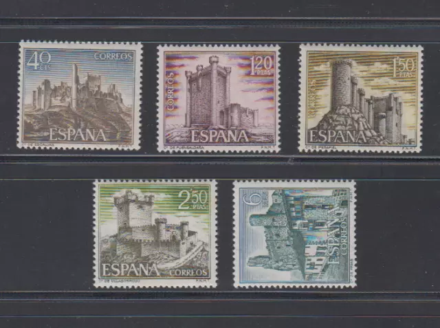 Spagna (1968) Spain Nuovo MNH Spanien Spain - edifil 1880/84 Castelli