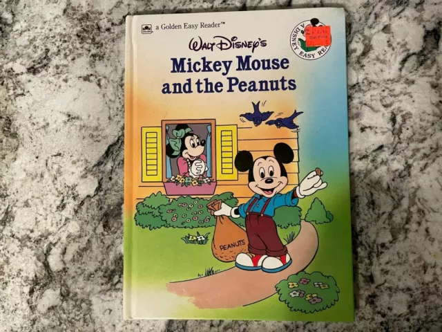 Walt Disneys Mickey Mouse and the Peanuts Hardcover Book by Cindy West
