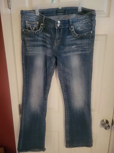 Vigoss Jeans Size 15/16 Length 33 The New York, Bootcut