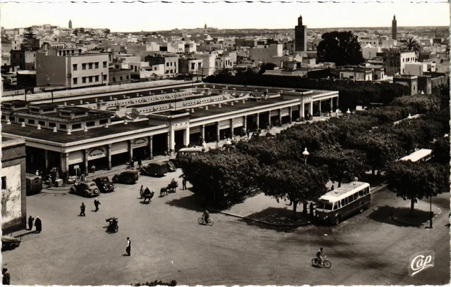 CPA AK MAROC RABAT - Le Marche et la MEDINA (92823)