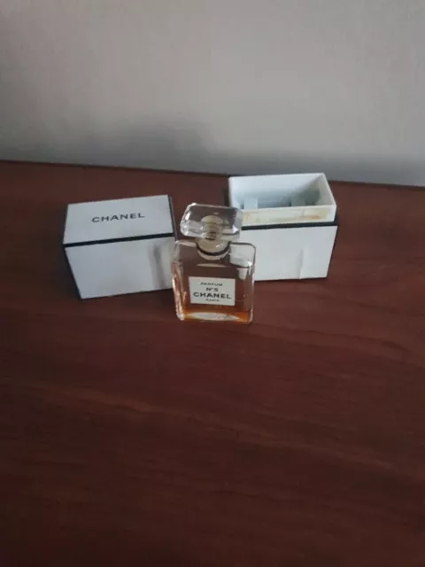 Vintage Chanel No.5 Mini Parfum Bottle With Box