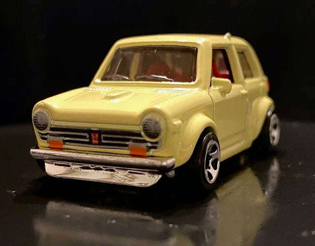 Hot Wheels Custom '70 Honda N600 cremegelb 2021 GRX33 neu - neuwertig - lose