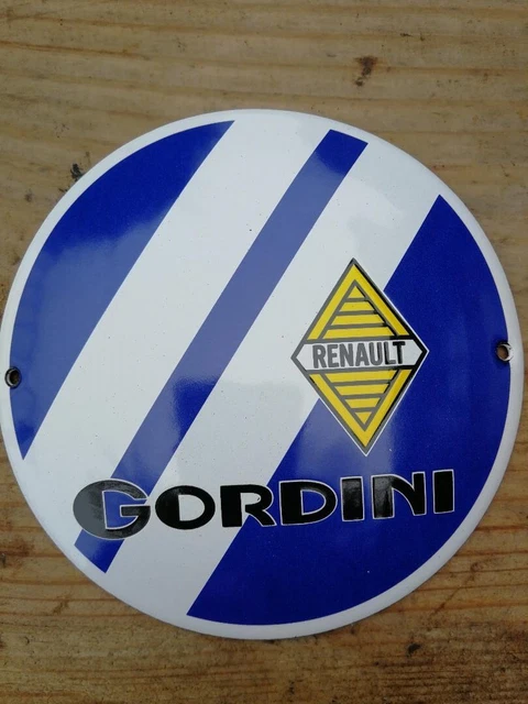 Plaque D'identification Moteur Renault 807-25 | Pour Gordini Alpine 110 S73 - Neuf
