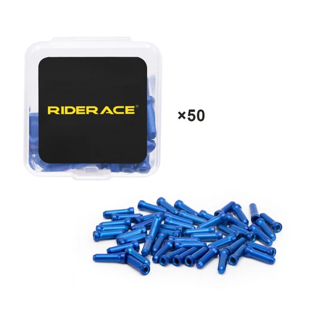 BIKE CABLE END Cap Crimp Tip Ferrule Multiple Colors Available Pack of