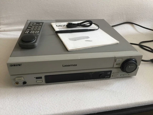 u*6様 SONY MDP-605 CD CDV LD PLAYER Sony MDP-605 Laserdisc Player CD CDV LD | eBay