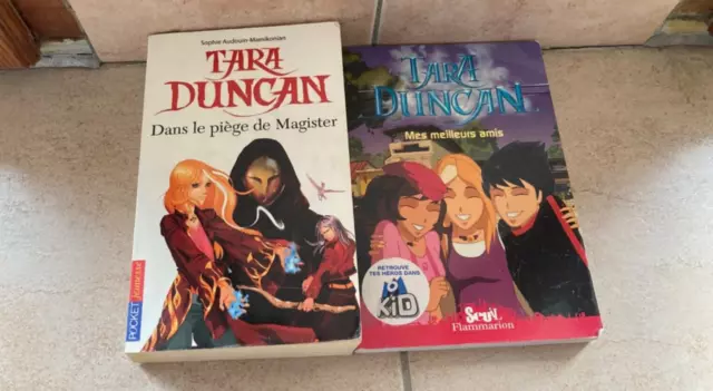 Livre Manga. Tara Duncan. Lot De 2 Livres Mangas.