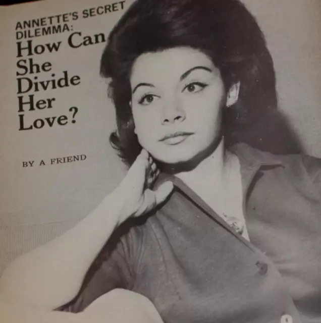 Annette Funicello Personal Property 1966 SCREEN STARS Elvis Patty Duke Photos