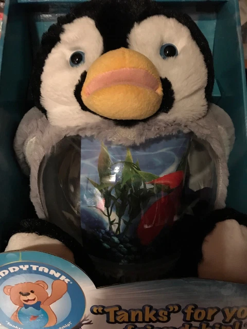 Teddy Tank "Charming Penguin" New Ages 6+ Stores Your Snacks Or Collectibles
