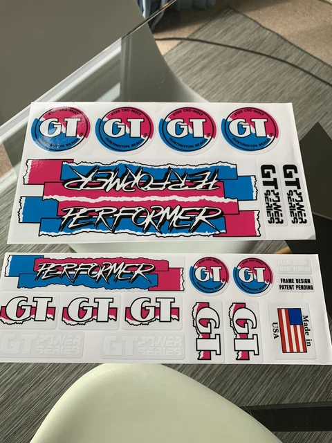 1987 gt performer decals