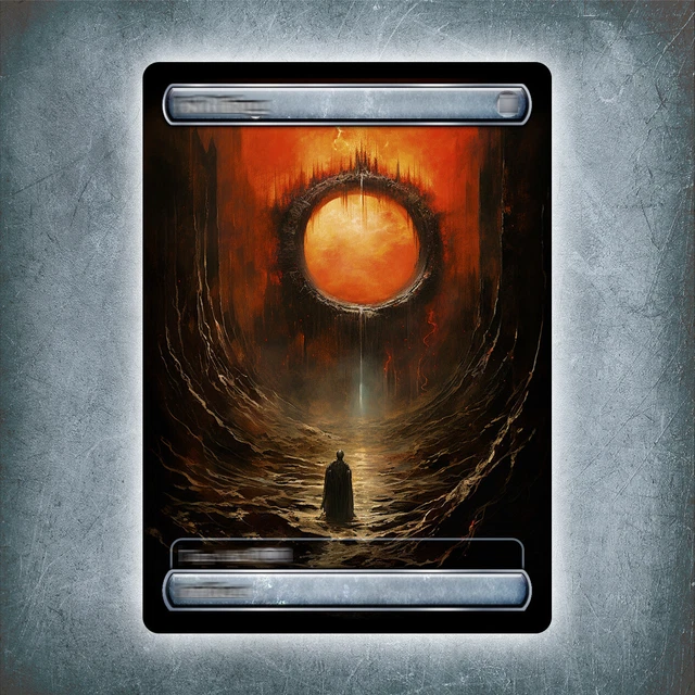 SOL RING #3 [Alternative custom full art] TRAUMA Style Card ** EUR 9,55 ...
