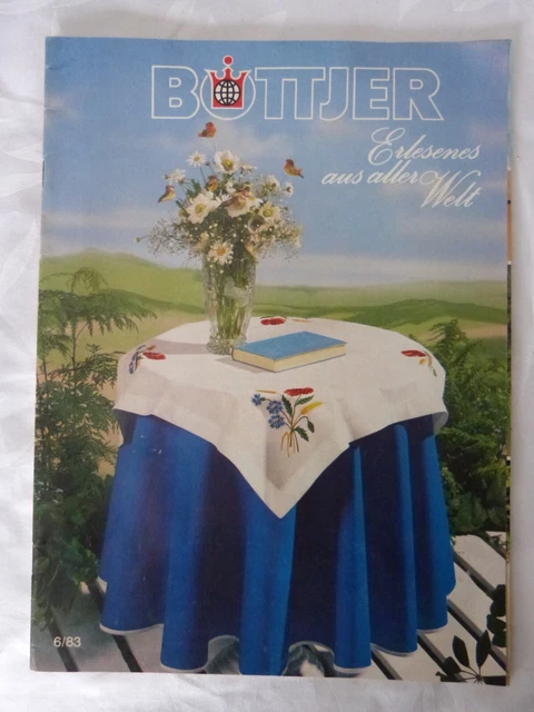 Auflösung:Fundzustand-Original kleiner  Böttjer-Katalog -Vintage-Selten-Nr.6 83