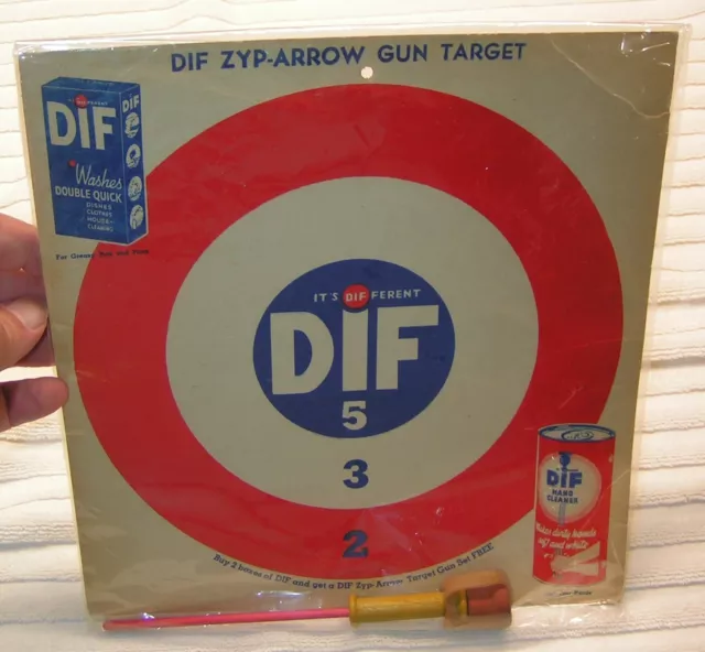 1940 Vintage DIF Washing Soap Detergent Promotional Advertising Reward ZYP-Arrow