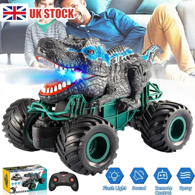 DINOSAUR CAR RC Car 10KM/H High Speed Remote Control Trucks Monster