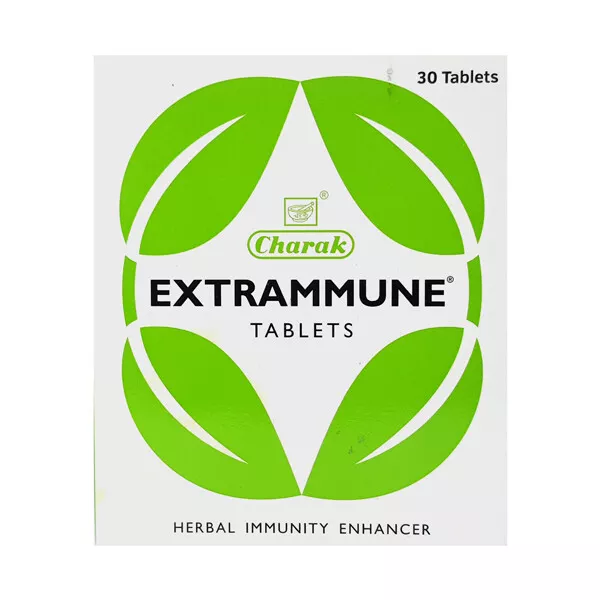 Charak Ayurveda Extrammune 30 Comprimés Herbes Ayurvédique Produit