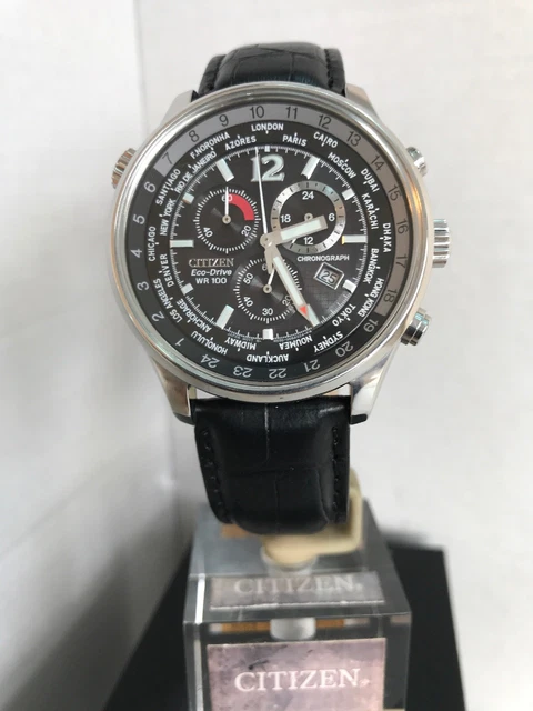 Citizen world outlet time chronograph
