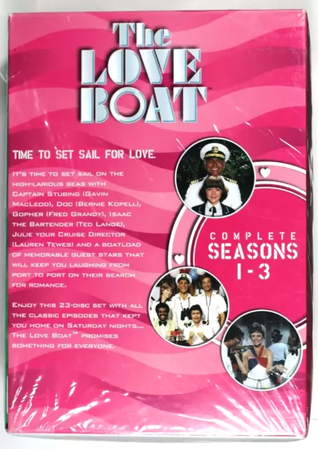 The Love Boat : Season 1 to 3 - Region 4 New 3