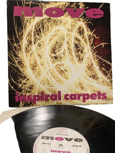 Inspiral Carpets - Move - 12 Inch Vinyl Excellent Condition