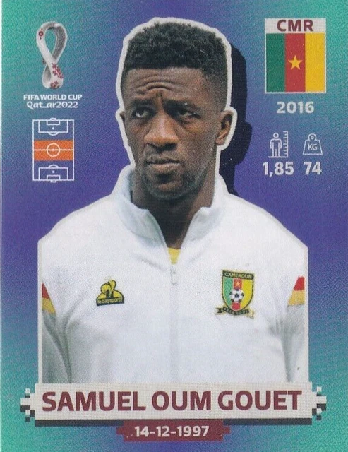 Autocollant Panini FIFA 2022 - Yousuf Abdurisag (Qatar QAT15), Variante Violette Parallèle