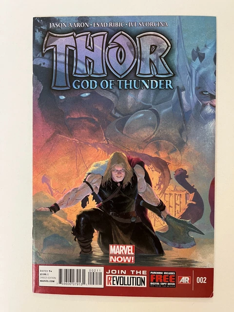 Thor God of Thunder 2 (2013) (7.0 FN/VF) 1st Gorr the God Butcher