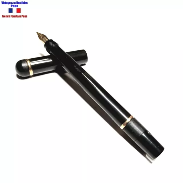 Viala Safety BHR 18k French Fountain pen, Stylo plume, Penna stilografica,Füller