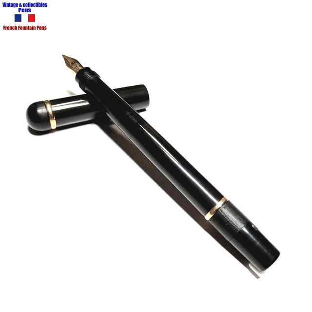 VIALA SAFETY BHR 18k French Fountain pen, Stylo plume, Penna