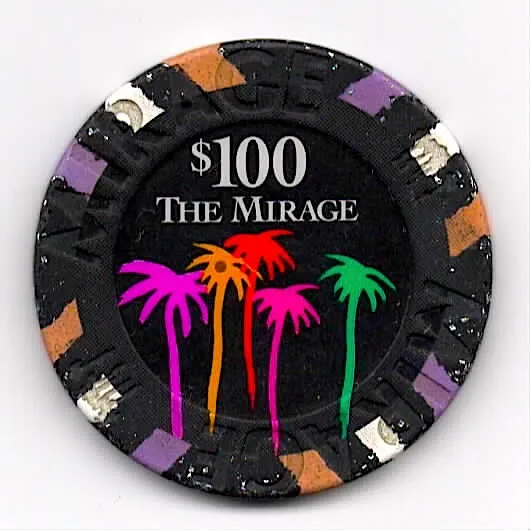 The Mirage, Las Vegas $100 chip