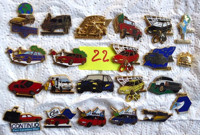 Pin's Double Moule Mercedes – Signé Arthus Bertrand Paris – Occasion