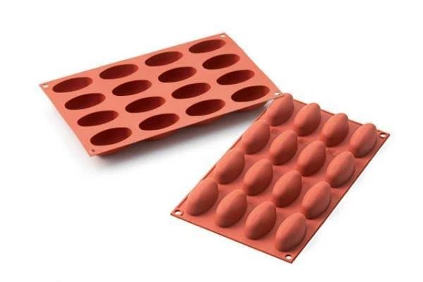 Sf176- Stampo Silicone N° 16 Soft Oval 60x30h26 SILIKOMART