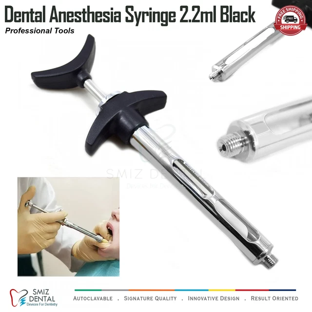 Dental Aspirating Syringe Set 12-Pack Dental Aspirating Syringes - 1 Dental Aspirating Syringe Set 12-Pack Dental Aspirating Syringes - 1