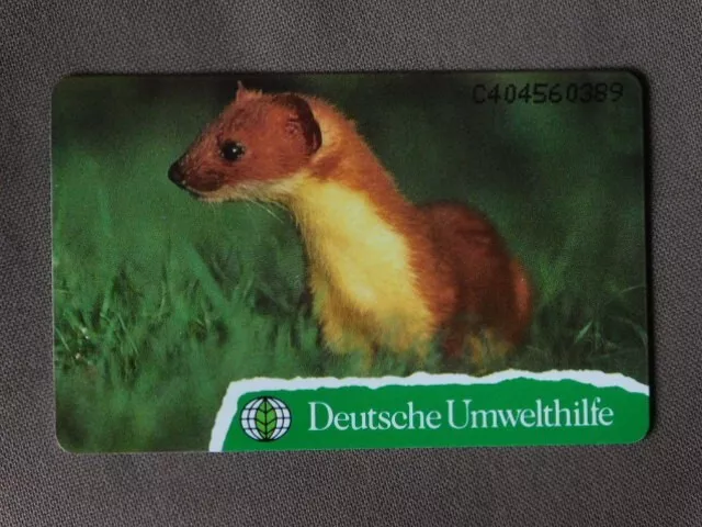 Nederlands Duitse Chip kaart MINT ONgebruikt - Animal / Umwelthilfe